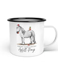 Emaille-Tasse "Apfell-Pony"