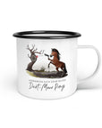 Emaille-Tasse "Dart-Moor Pony"