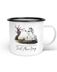 Emaille-Tasse "Dart-Moor Pony"