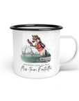 Emaille-Tasse "Miss-touri Foxtrotter"