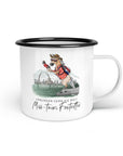 Emaille-Tasse "Miss-touri Foxtrotter"