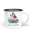 Emaille-Tasse "Miss-touri Foxtrotter"
