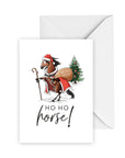 Grußkarte "Ho Ho Horse"