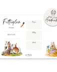 Futterplan Haflinger | Druckvorlage