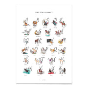 Poster "Das Stallphabet"