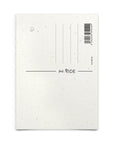 Strohpapier-Postkarte "mrs. ride - Definition"