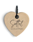 Lederanhänger "Sattelschlepper"