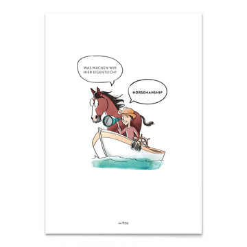 Poster "Horsemanship"