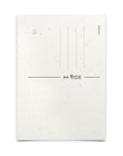 Strohpapier-Postkarte "Kau-Boy"