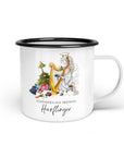 Emaille-Tasse "Harflinger"