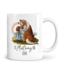 Tasse "It Must(ang) be love"