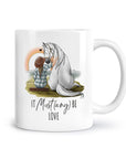 Tasse "It Must(ang) be love"