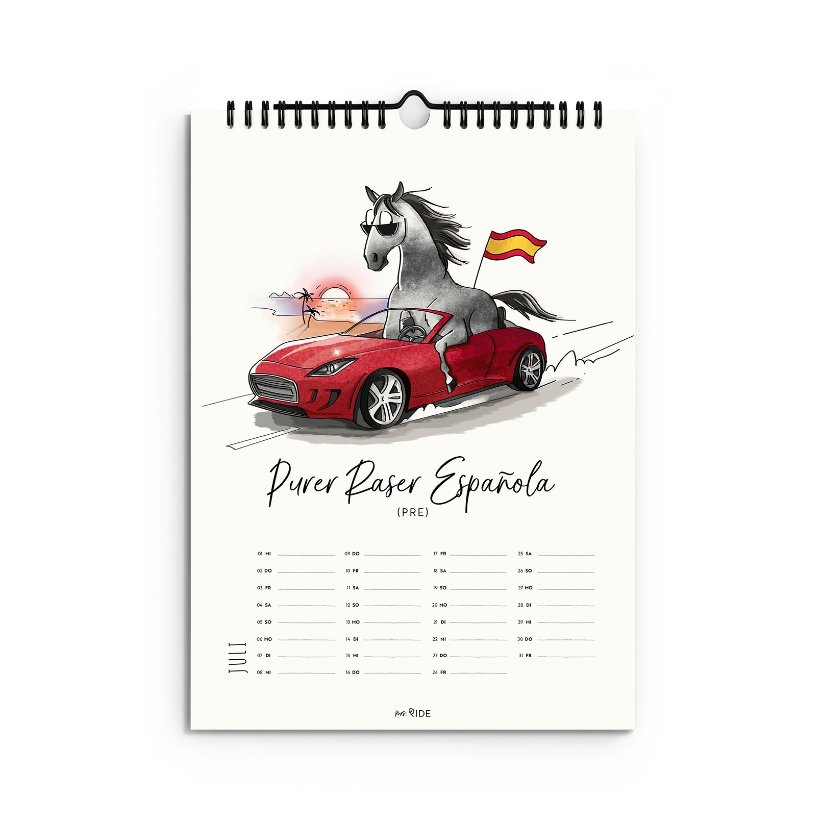 Pferderassen Kalender 2026