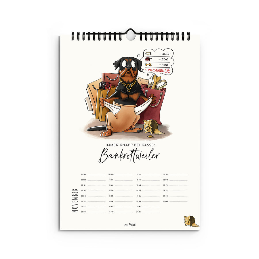 Hunderassen Kalender 2026