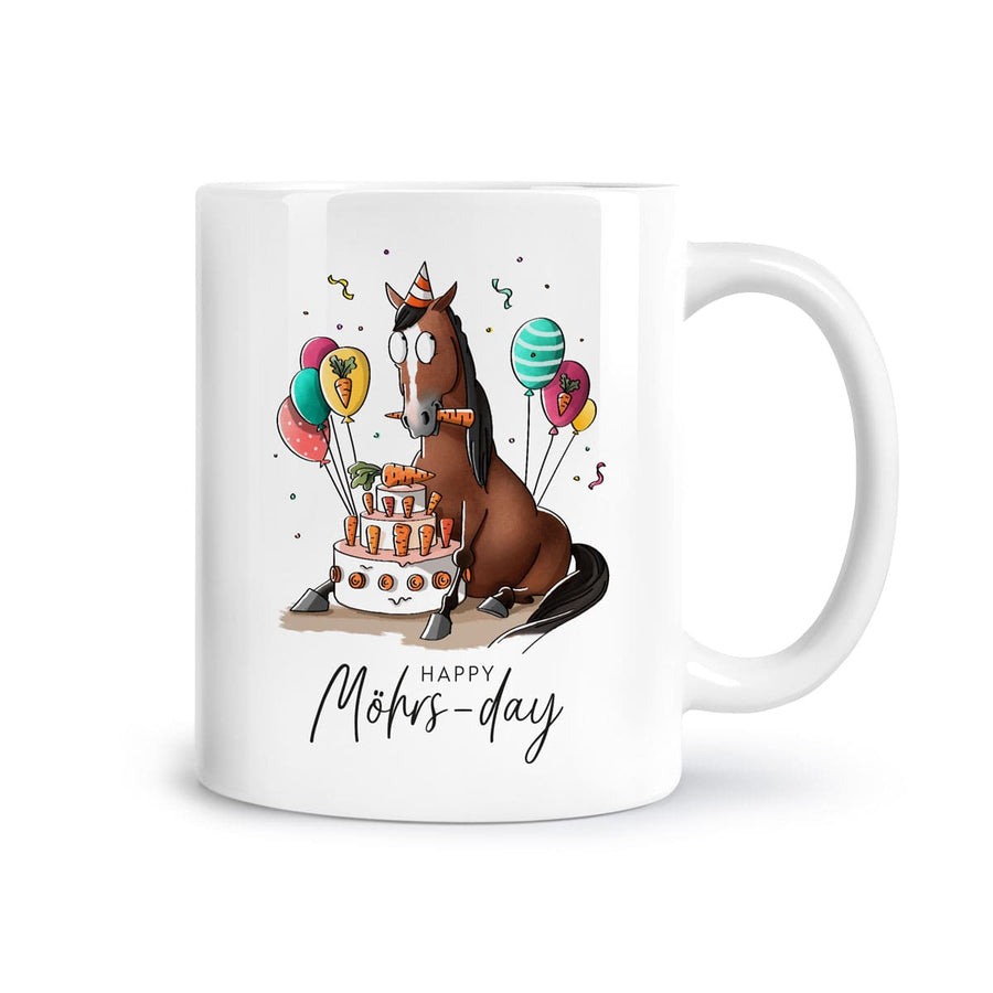 Tasse "Happy Möhrs-day"