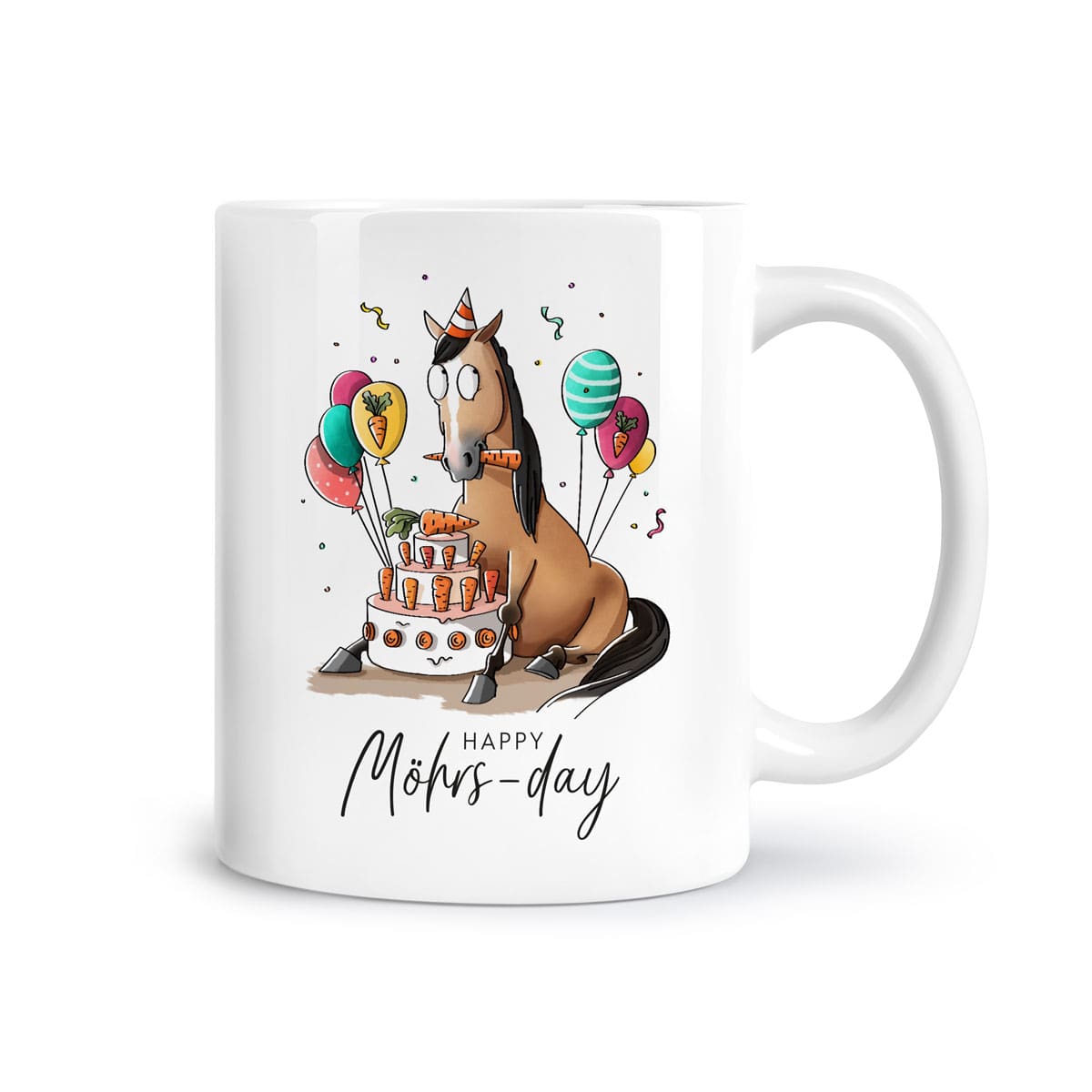 Tasse "Happy Möhrs-day"