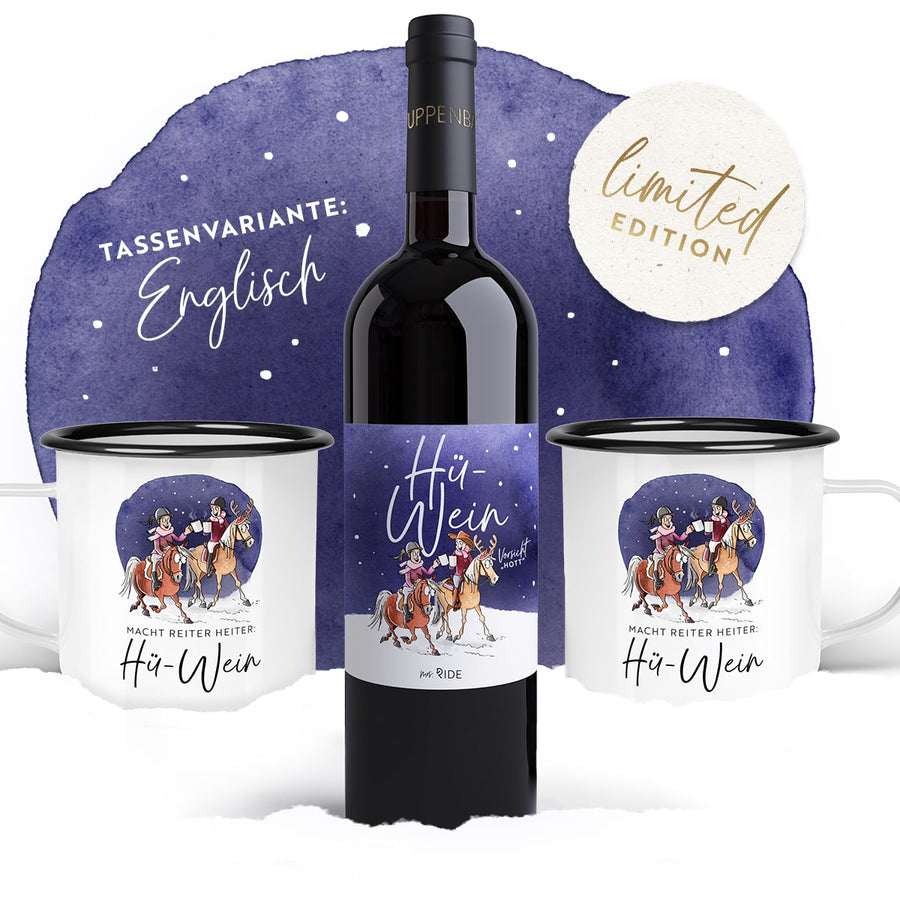 Hü-Wein-Set | Emaille