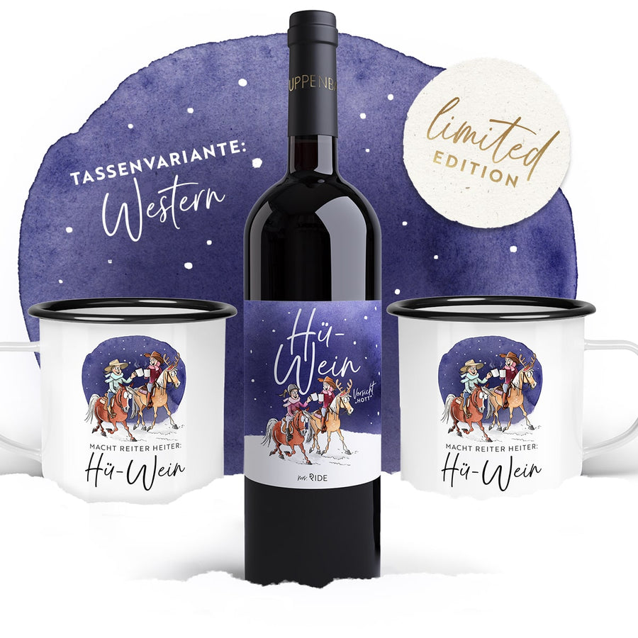 Hü-Wein-Set | Emaille