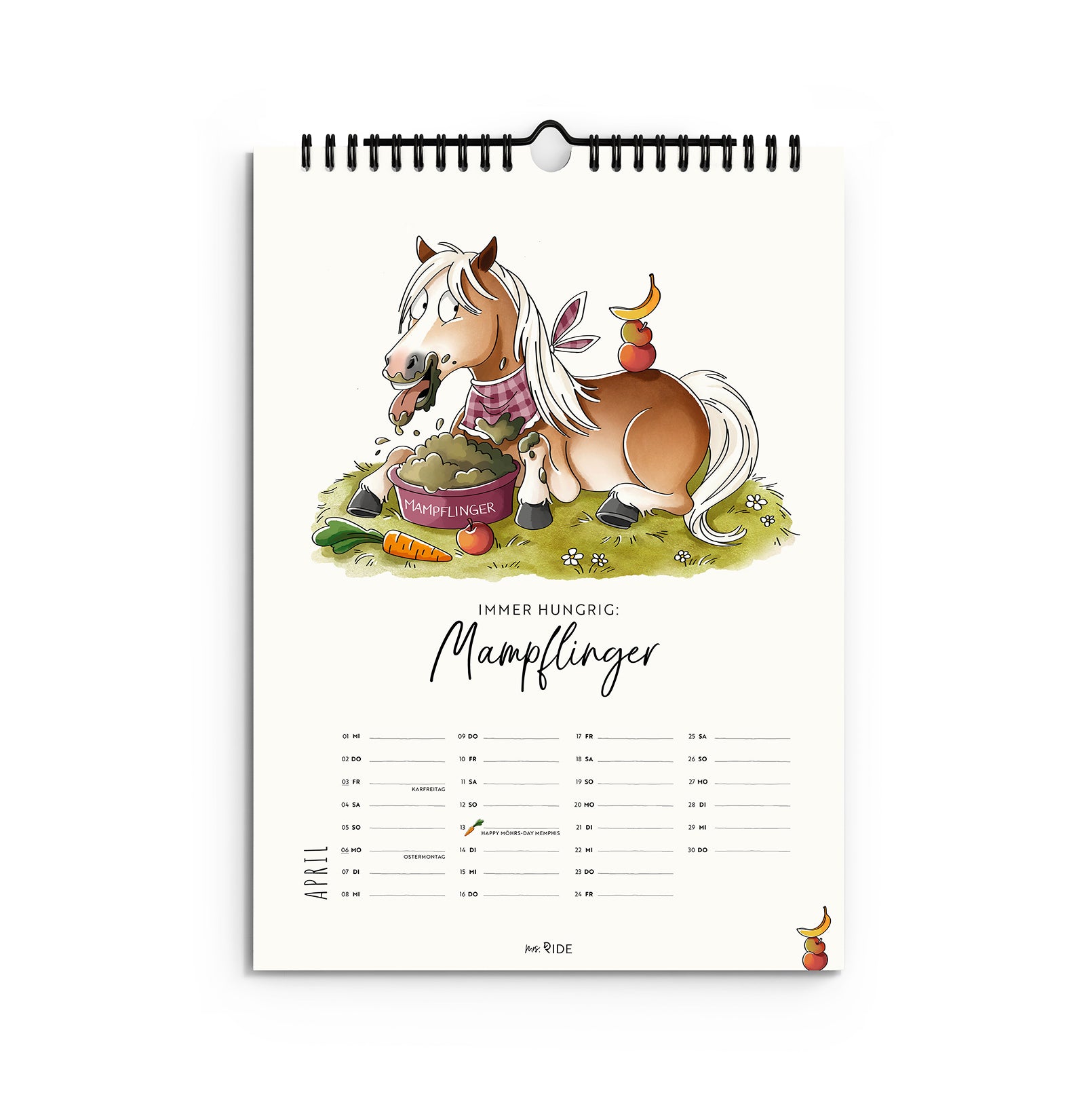 Haflinger Kalender 2026