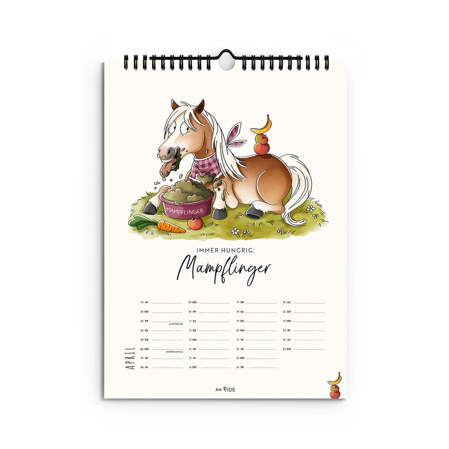 Pferderassen Kalender 2026