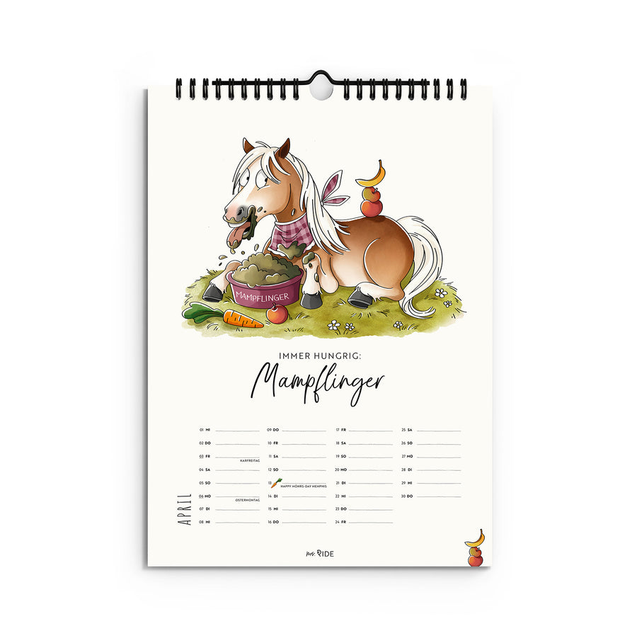 Haflinger Kalender 2026