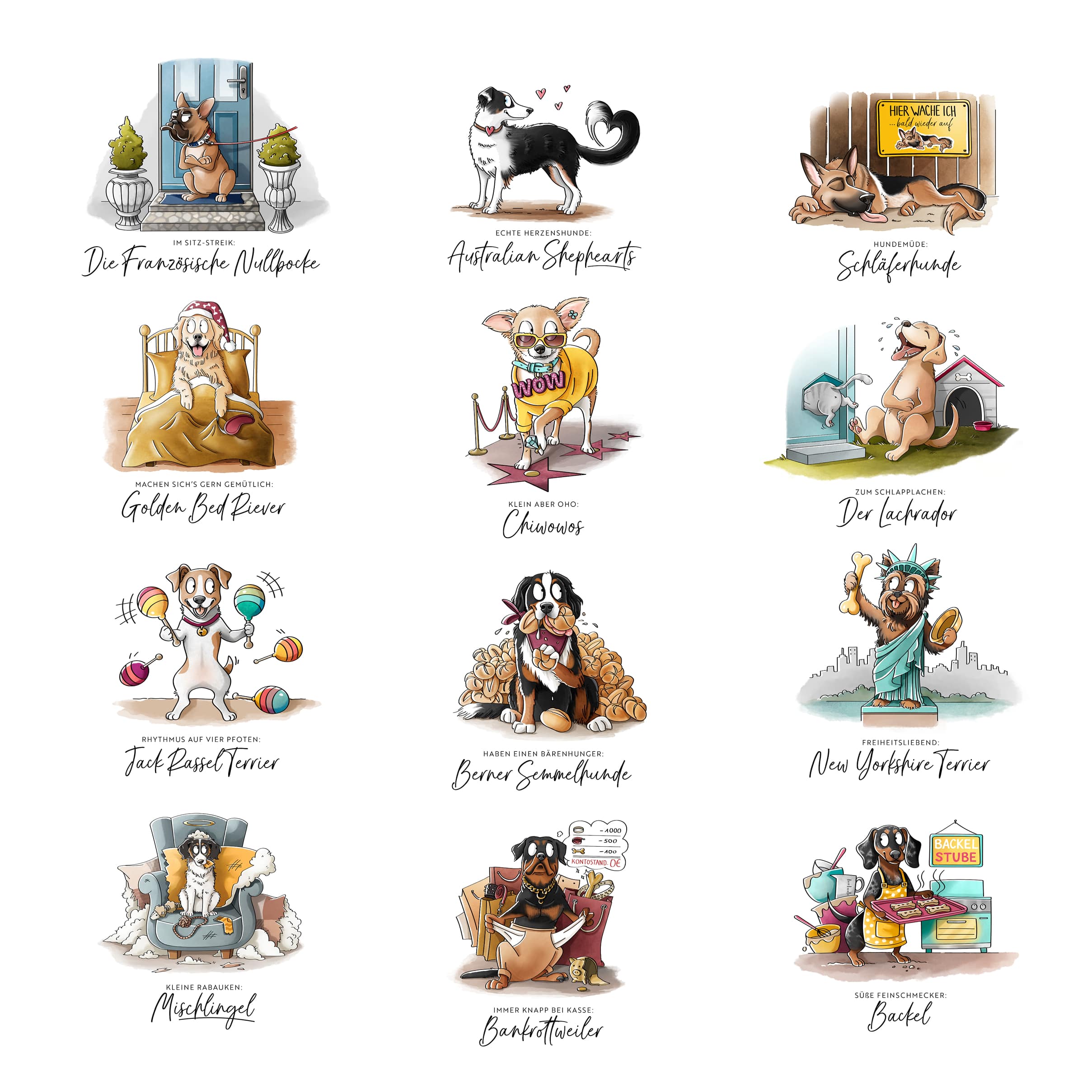 Hunderassen Kalender 2026