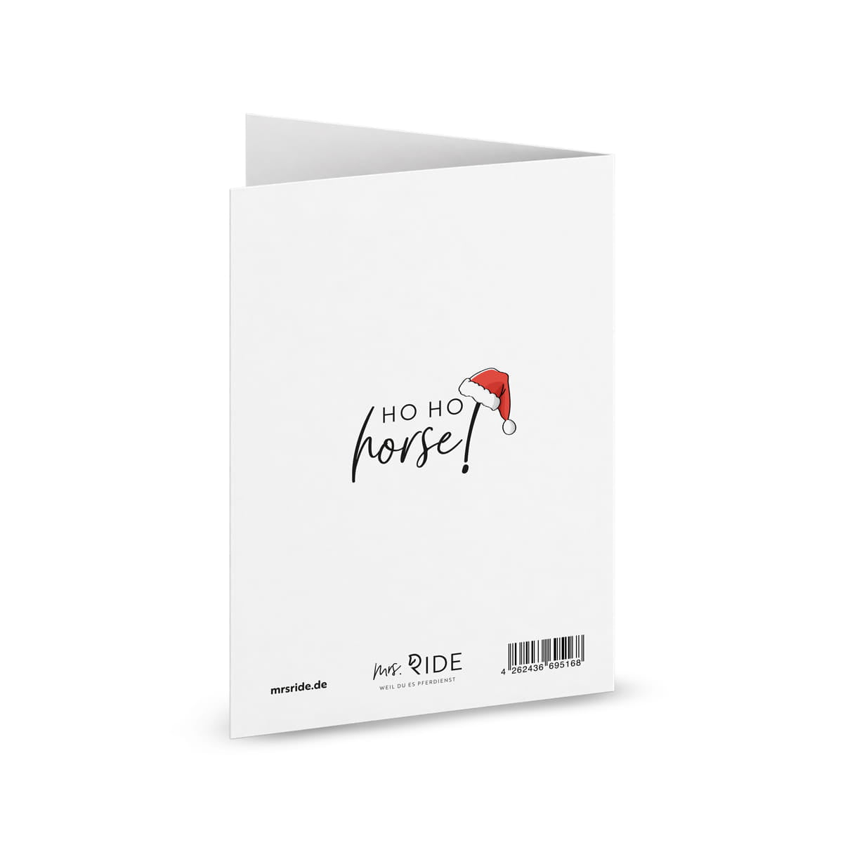 Grußkarte "Ho Ho Horse"