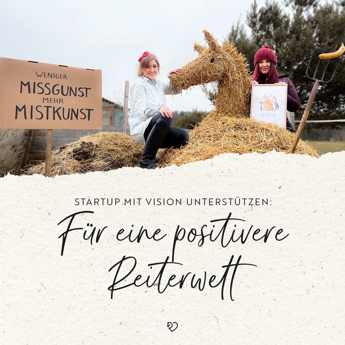 Poster "Weniger Missgunst, mehr Mistkunst!"