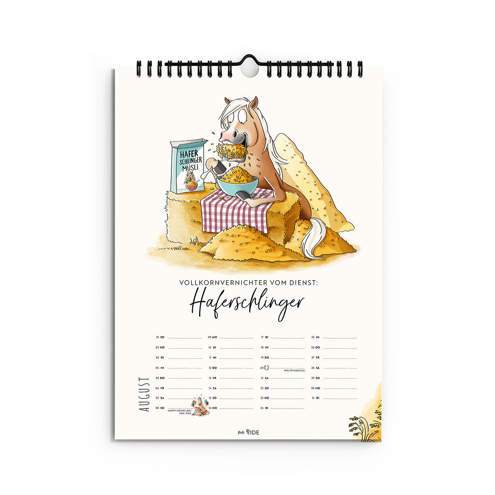 Haflinger Kalender 2027