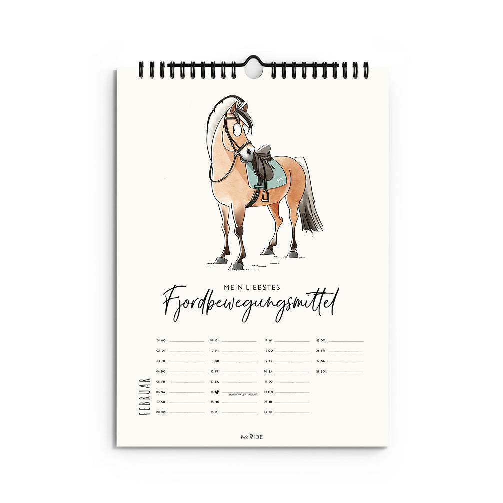 Pferderassen Kalender 2027