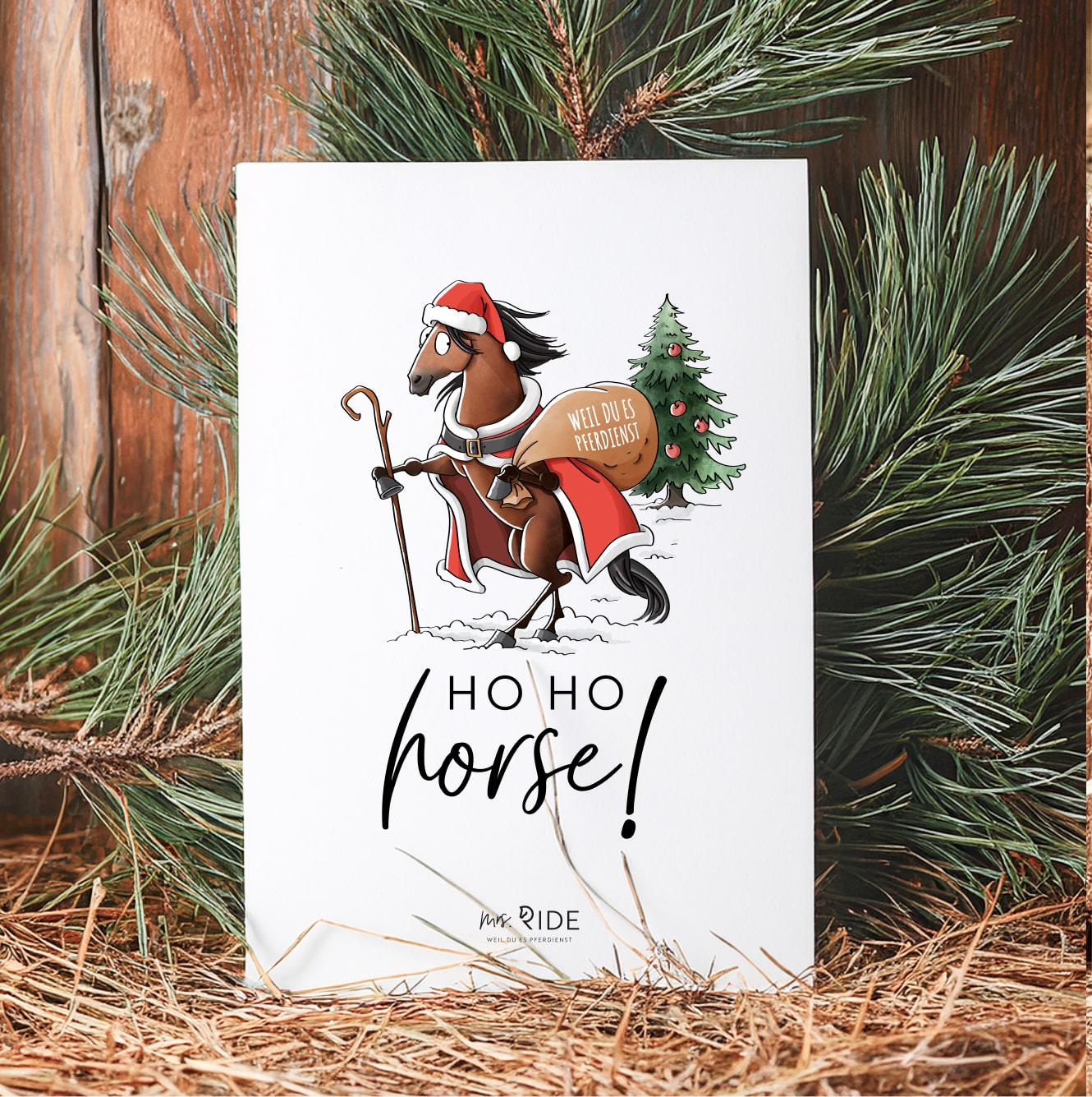 X-Mas Karten Druckvorlagen