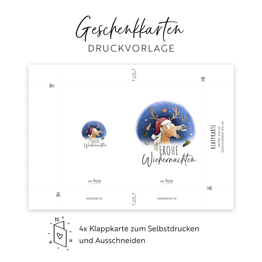 X-Mas Druckvorlagen Set