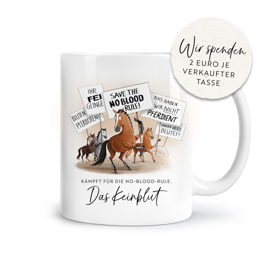 Tasse "Das Keinblut" | Save the No-Blood-Rule