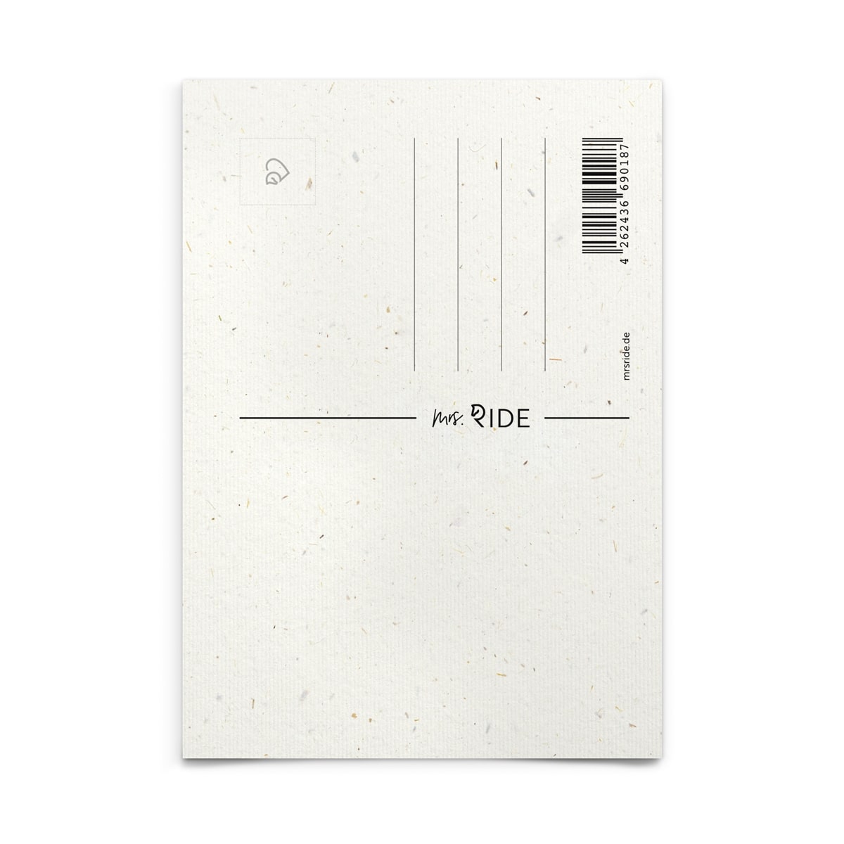 Strohpapier-Postkarte "Volte"