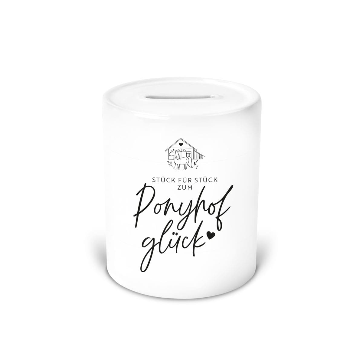 Spardose "Ponyhofglück"