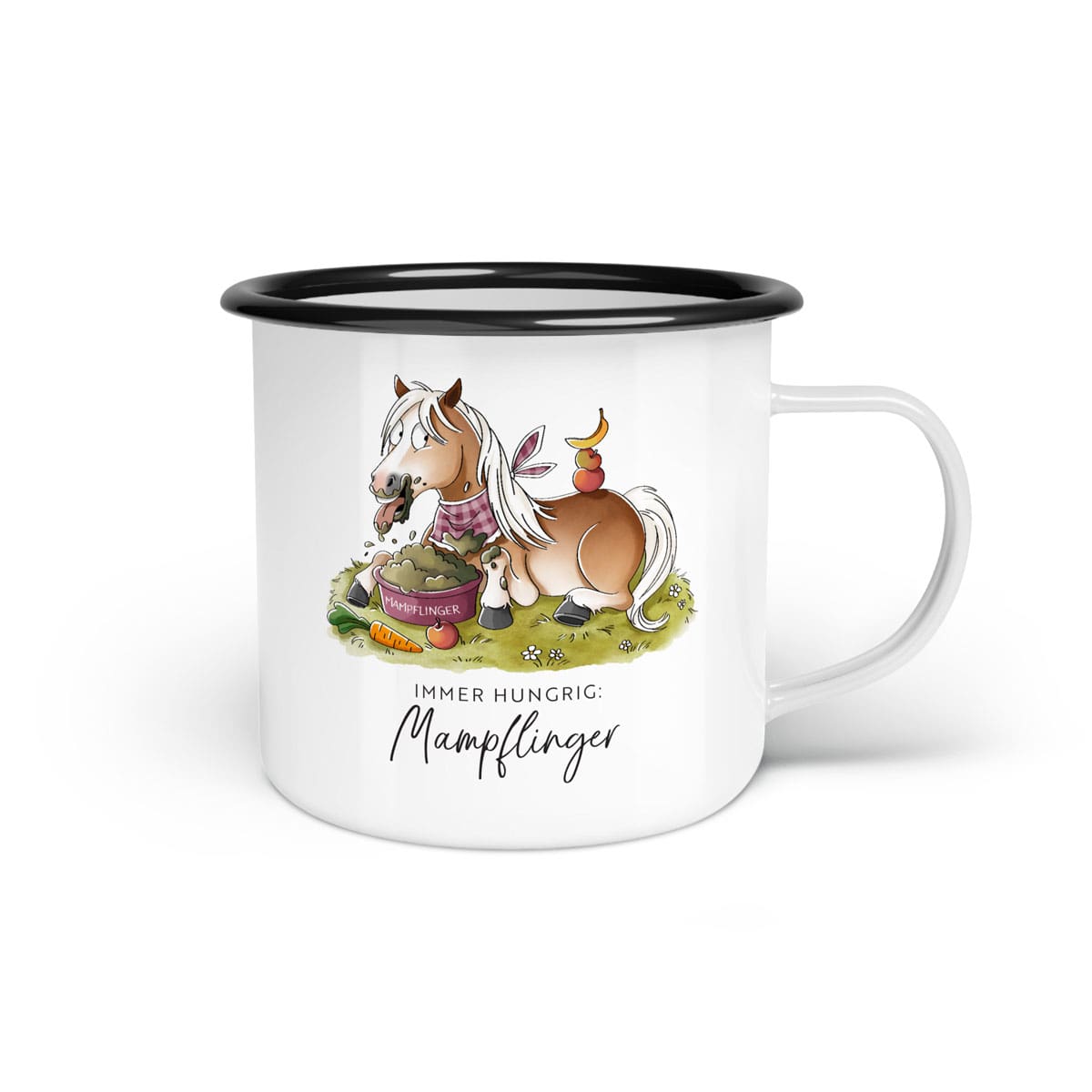 Emaille-Tasse "Mampflinger"