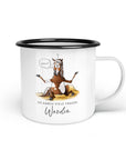 Emaille-Tasse "Wozulen"