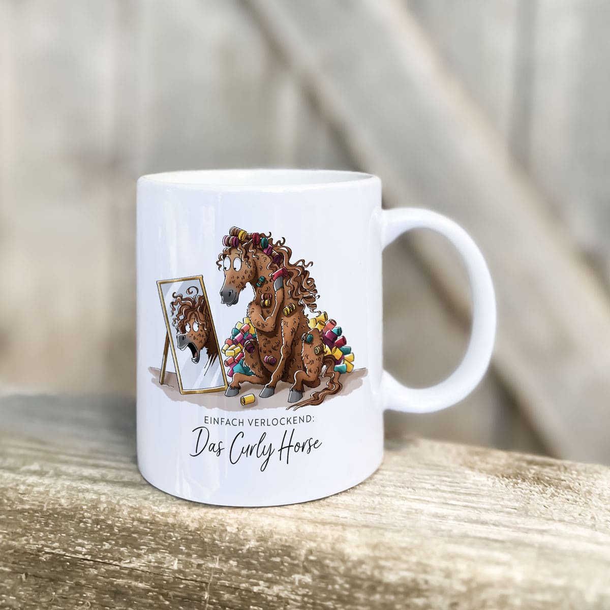 Tasse "Curly Horse"