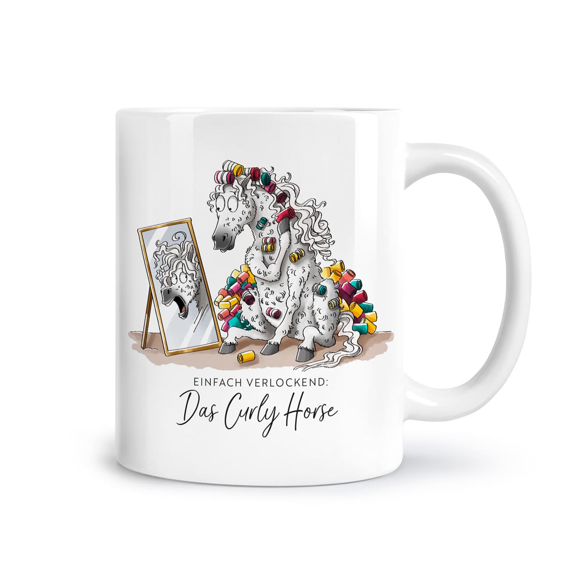Tasse "Curly Horse"