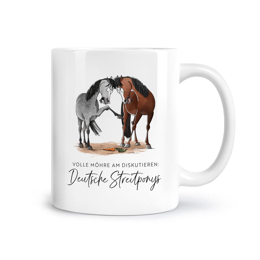 Tasse "Deutsche Streitponys"