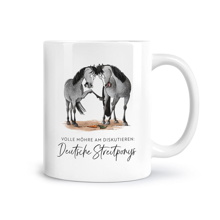 Tasse "Deutsche Streitponys"