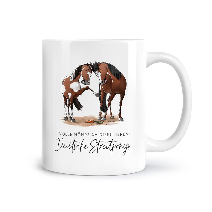 Tasse "Deutsche Streitponys"