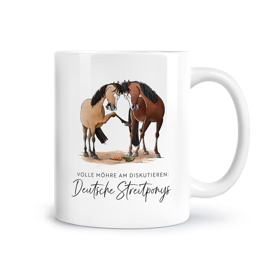 Tasse "Deutsche Streitponys"