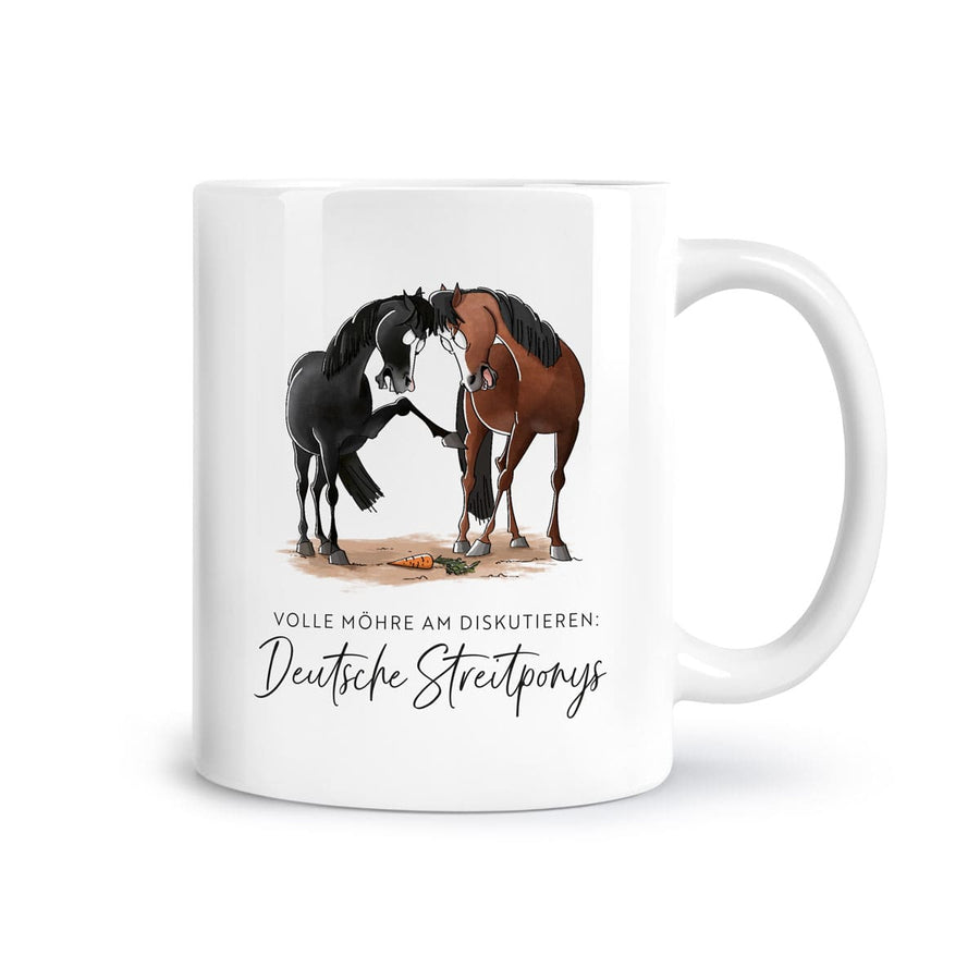 Tasse "Deutsche Streitponys"