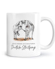 Tasse "Deutsche Streitponys"