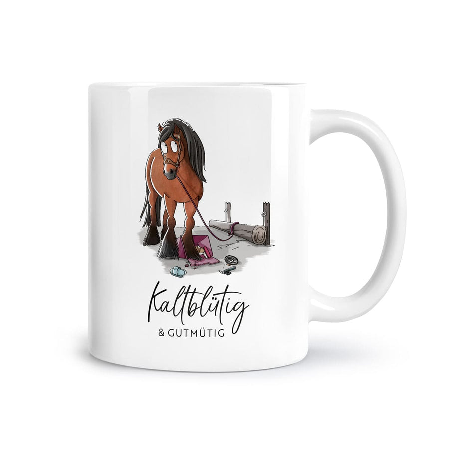 Tasse "Kaltblütig & gutmütig"