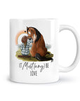 Tasse "It Must(ang) be love"