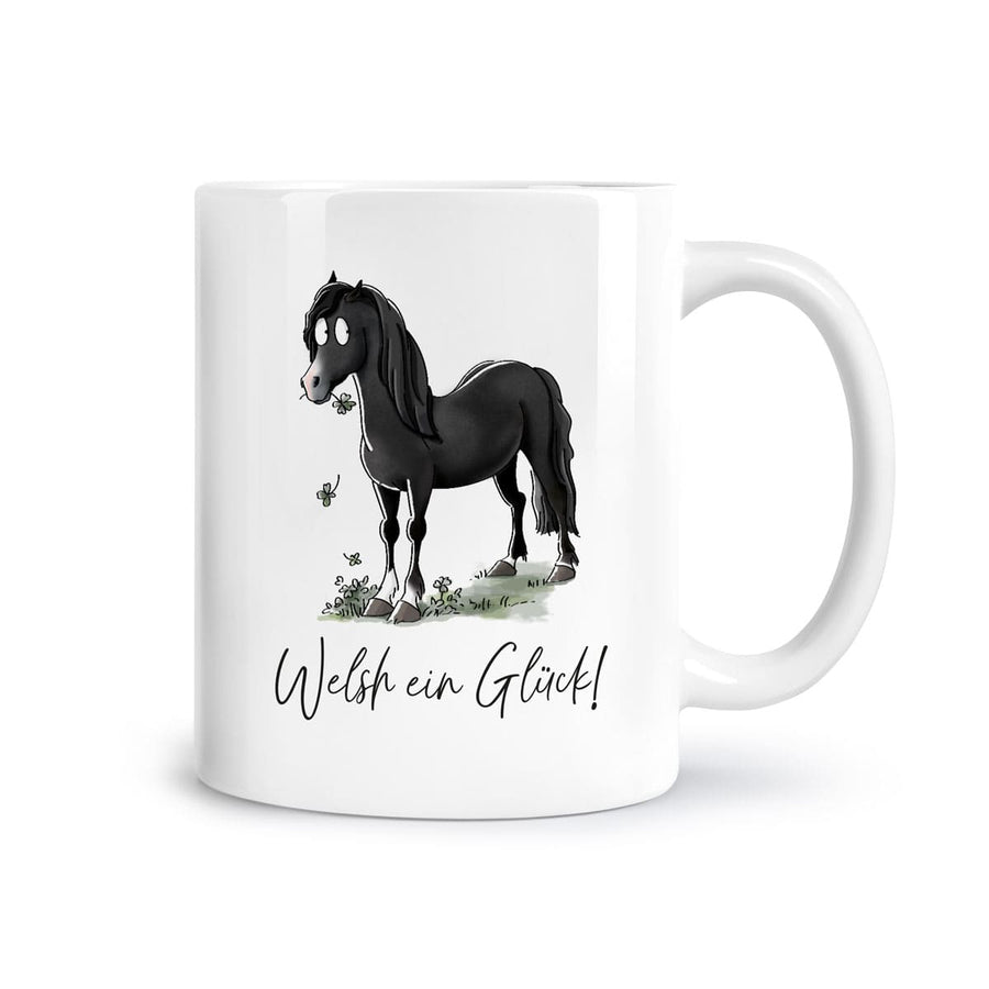 Tasse "Welsh ein Glück!"