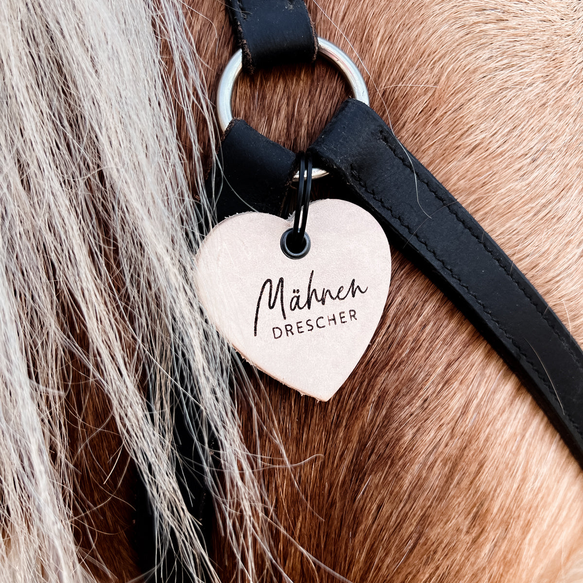 Lederanhänger "Mähnendrescher"