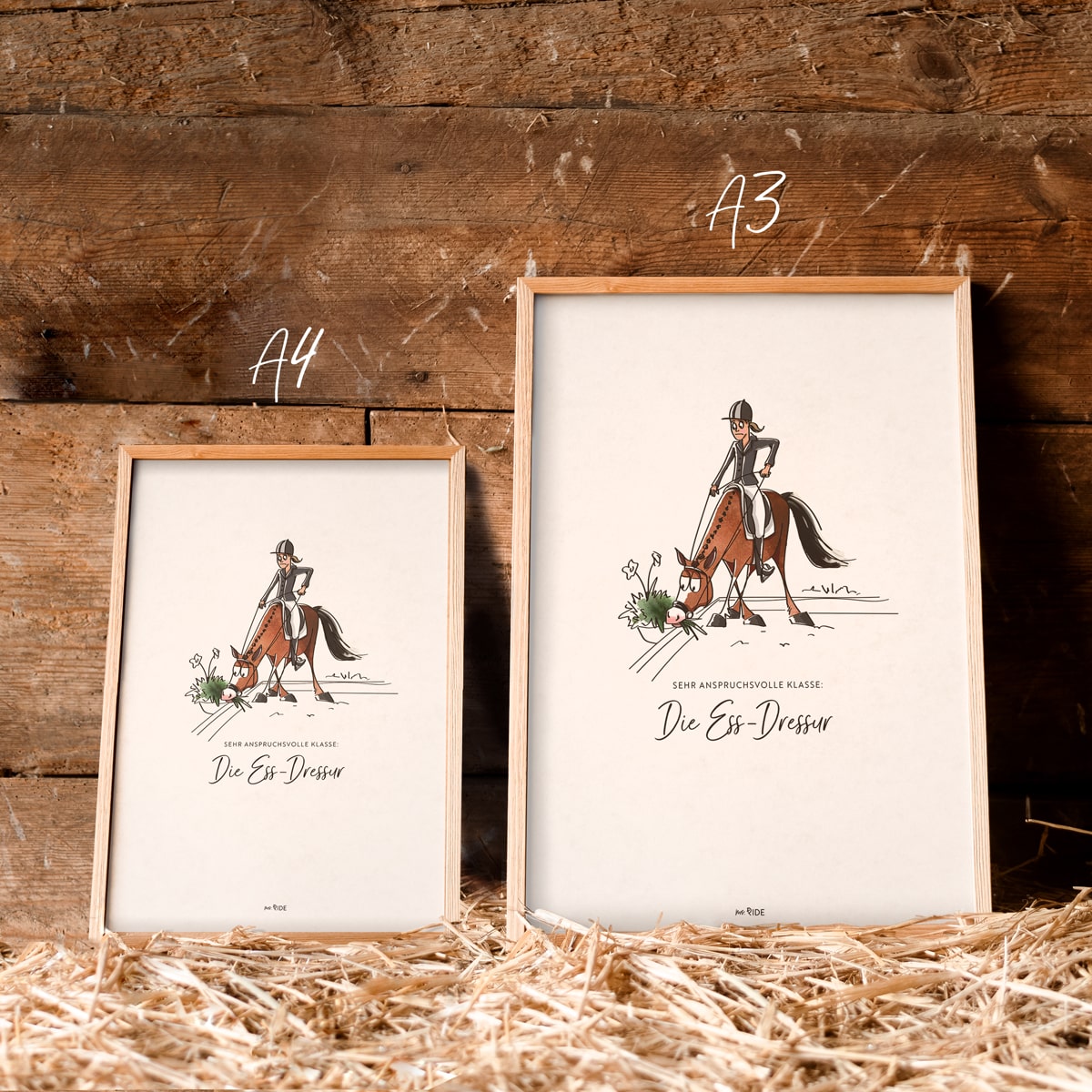 Poster "Ess-Dressur"